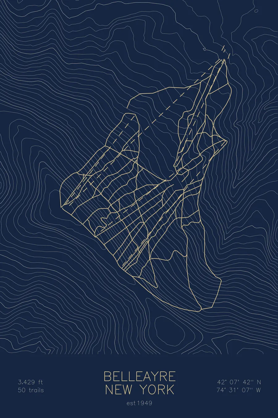 Belleayre, Navy colorway