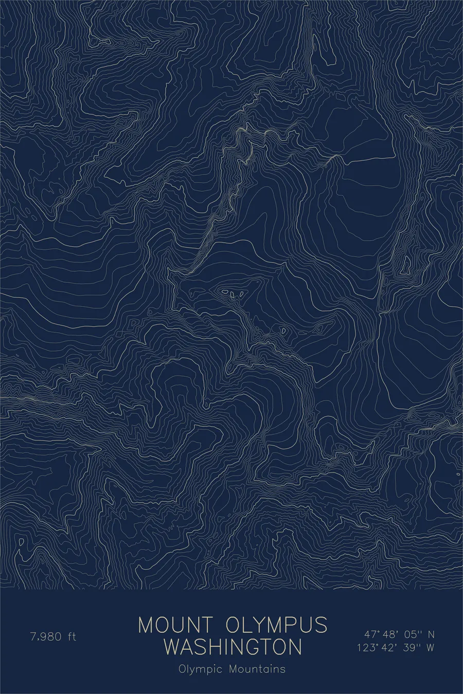 Mount Olympus, Navy colorway