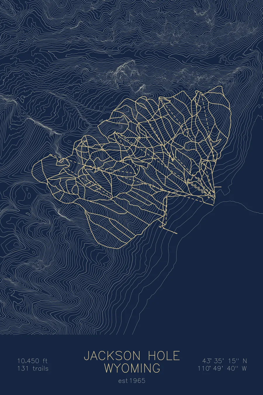 Jackson Hole, Navy colorway