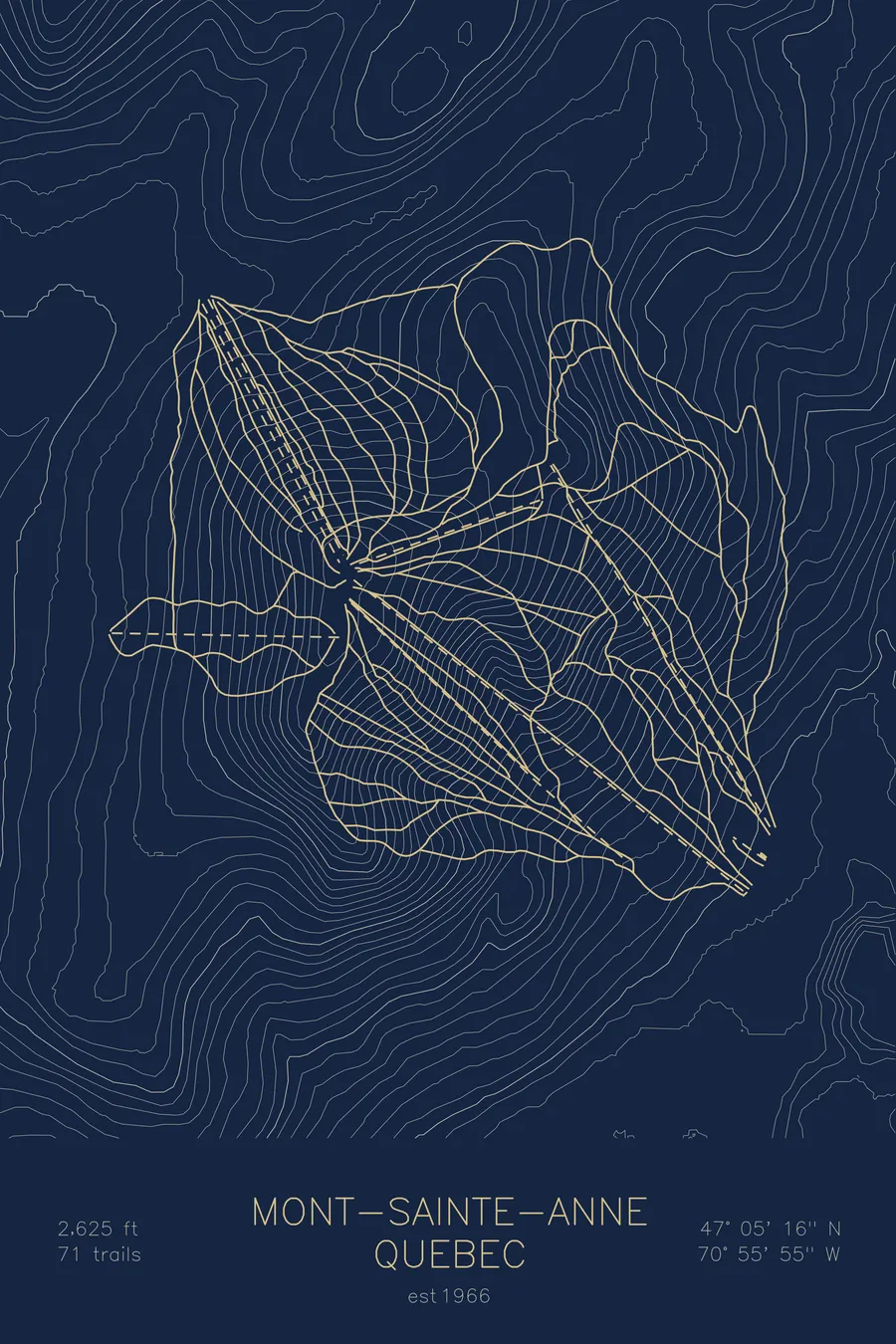 Mont-Sainte-Anne, Navy colorway