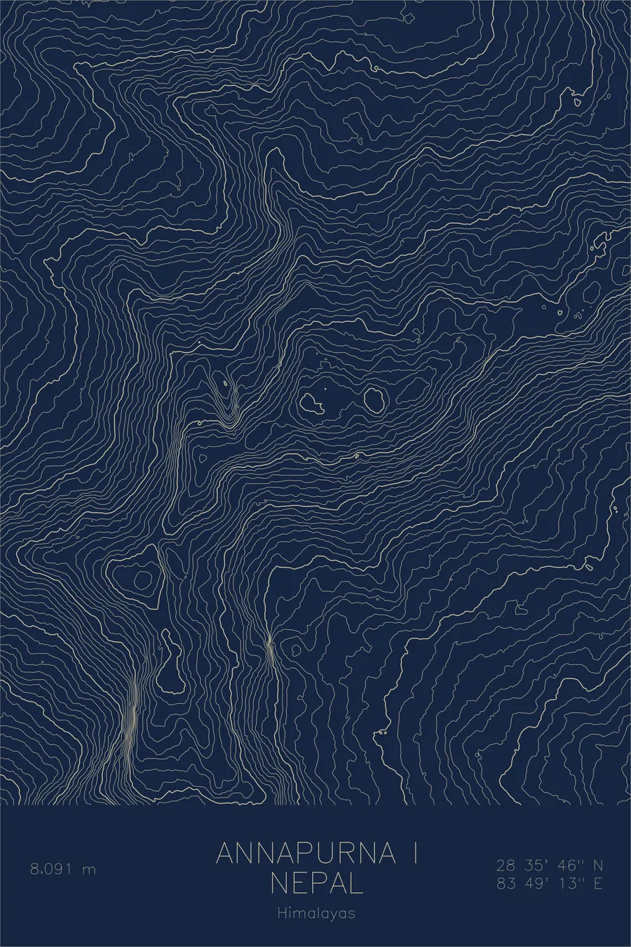 Annapurna I, Navy colorway