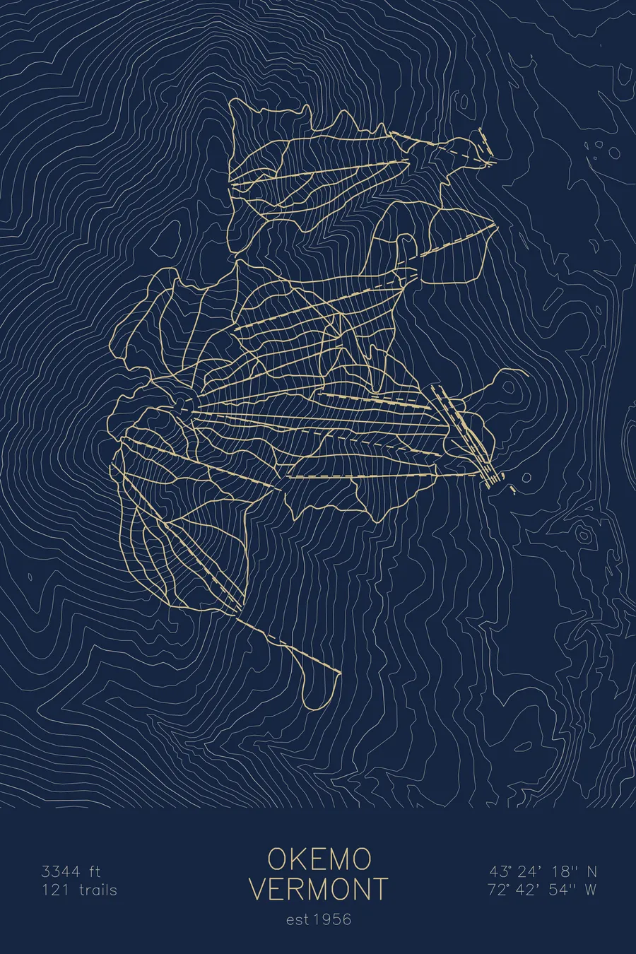 Okemo, Navy colorway