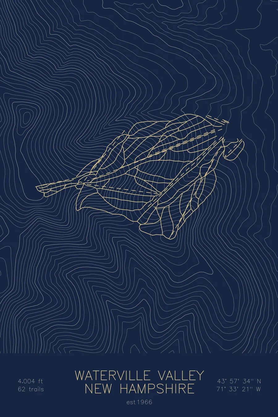 Waterville Valley, Navy colorway
