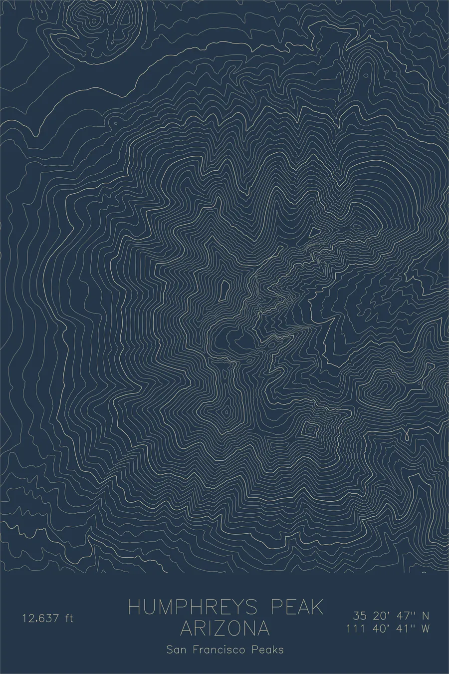 Humphreys Peak — Navy