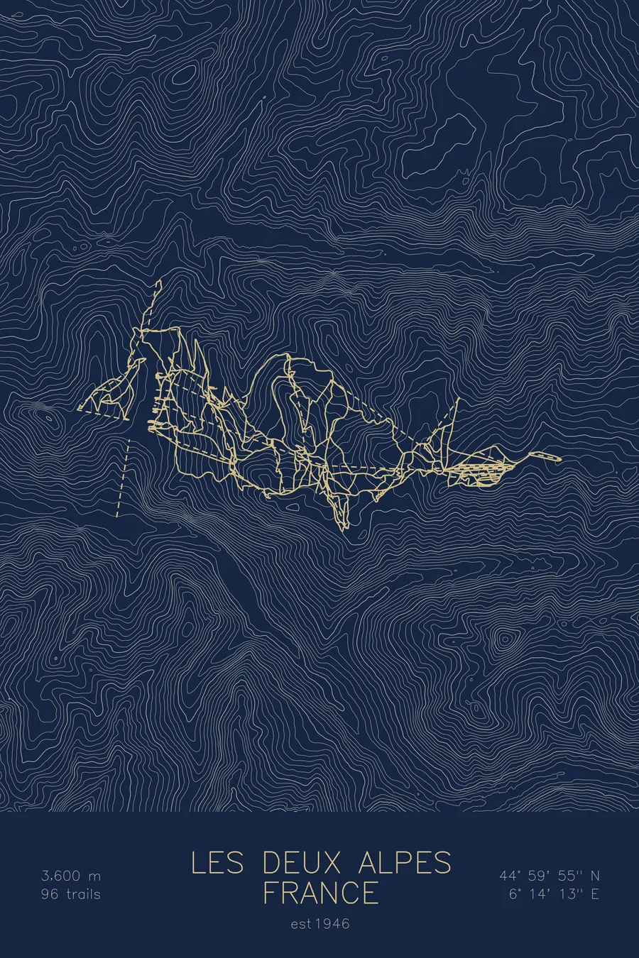 Les Deux Alpes, Navy colorway