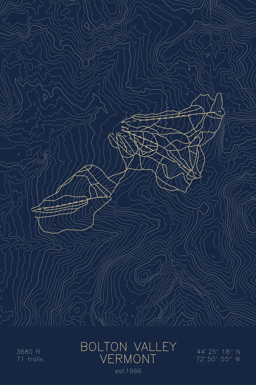 Bolton Valley, Navy colorway