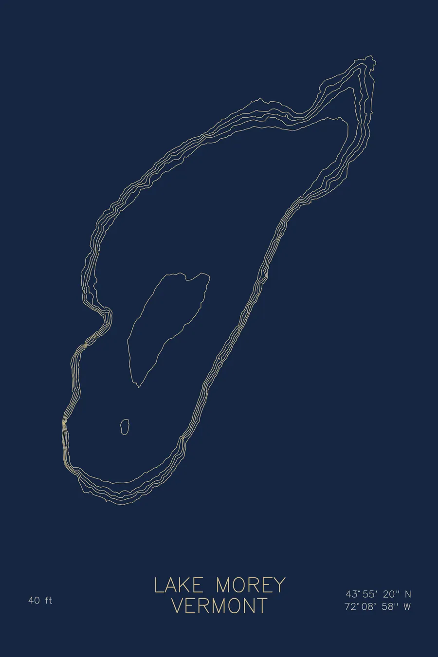 Lake Morey, Navy colorway