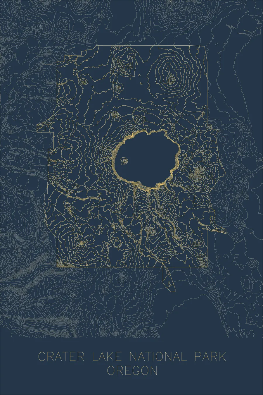 Crater Lake National Park — Navy