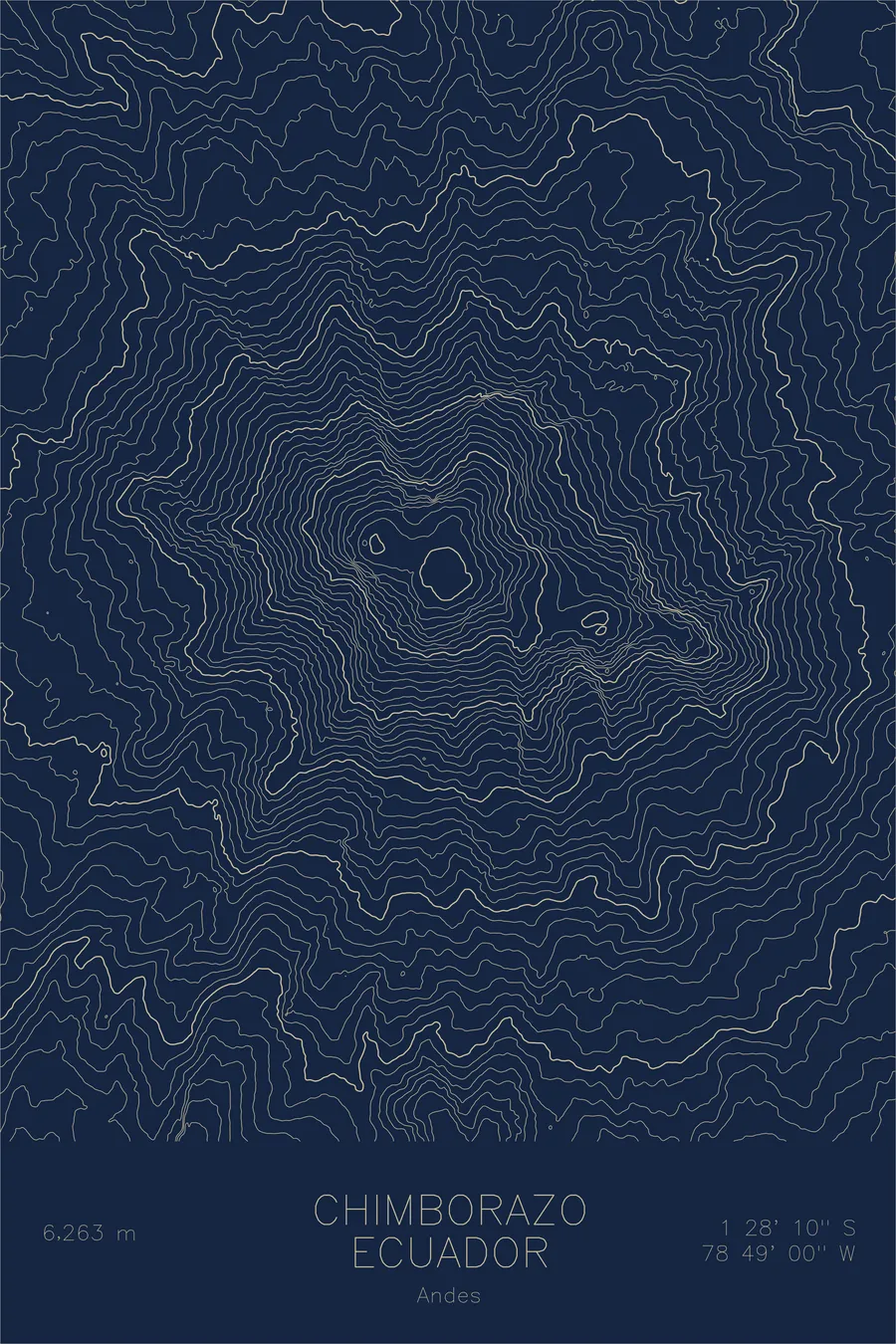 Chimborazo, Navy colorway