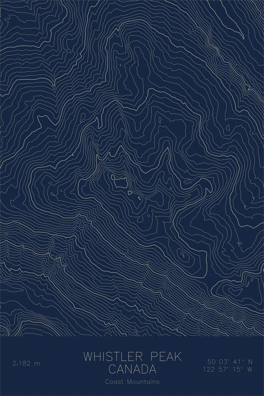 Whistler Peak, Navy colorway