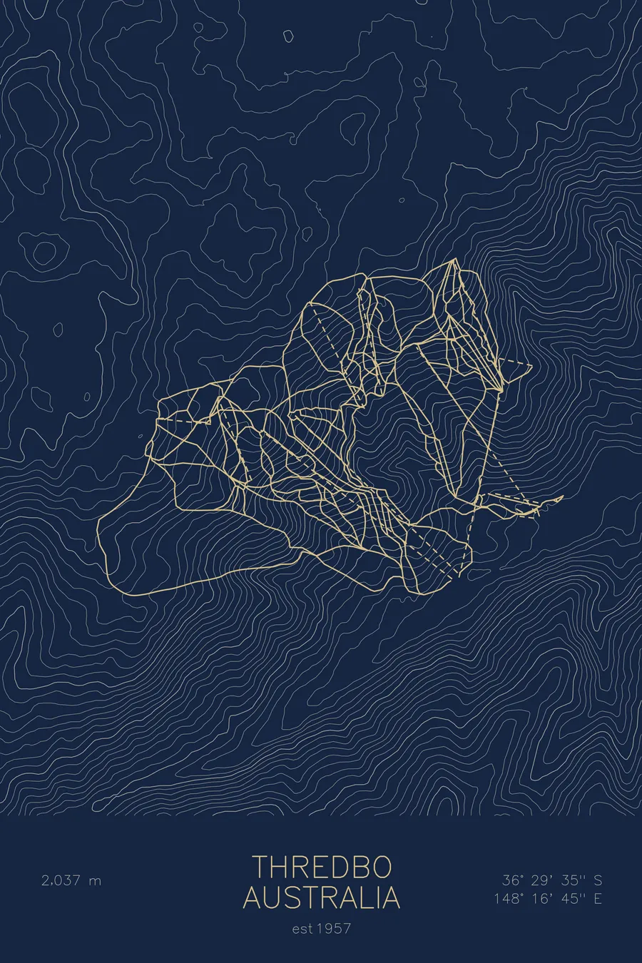 Thredbo, Navy colorway