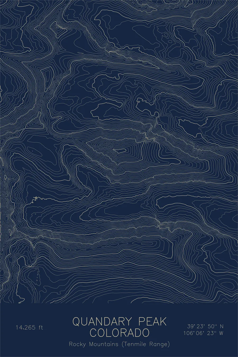 Quandary Peak, Navy colorway