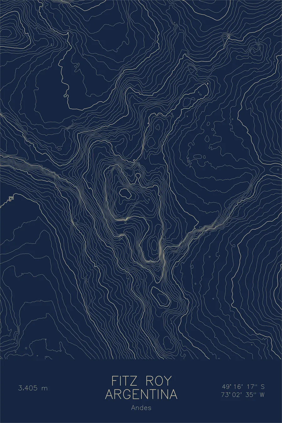 Fitz Roy, Navy colorway