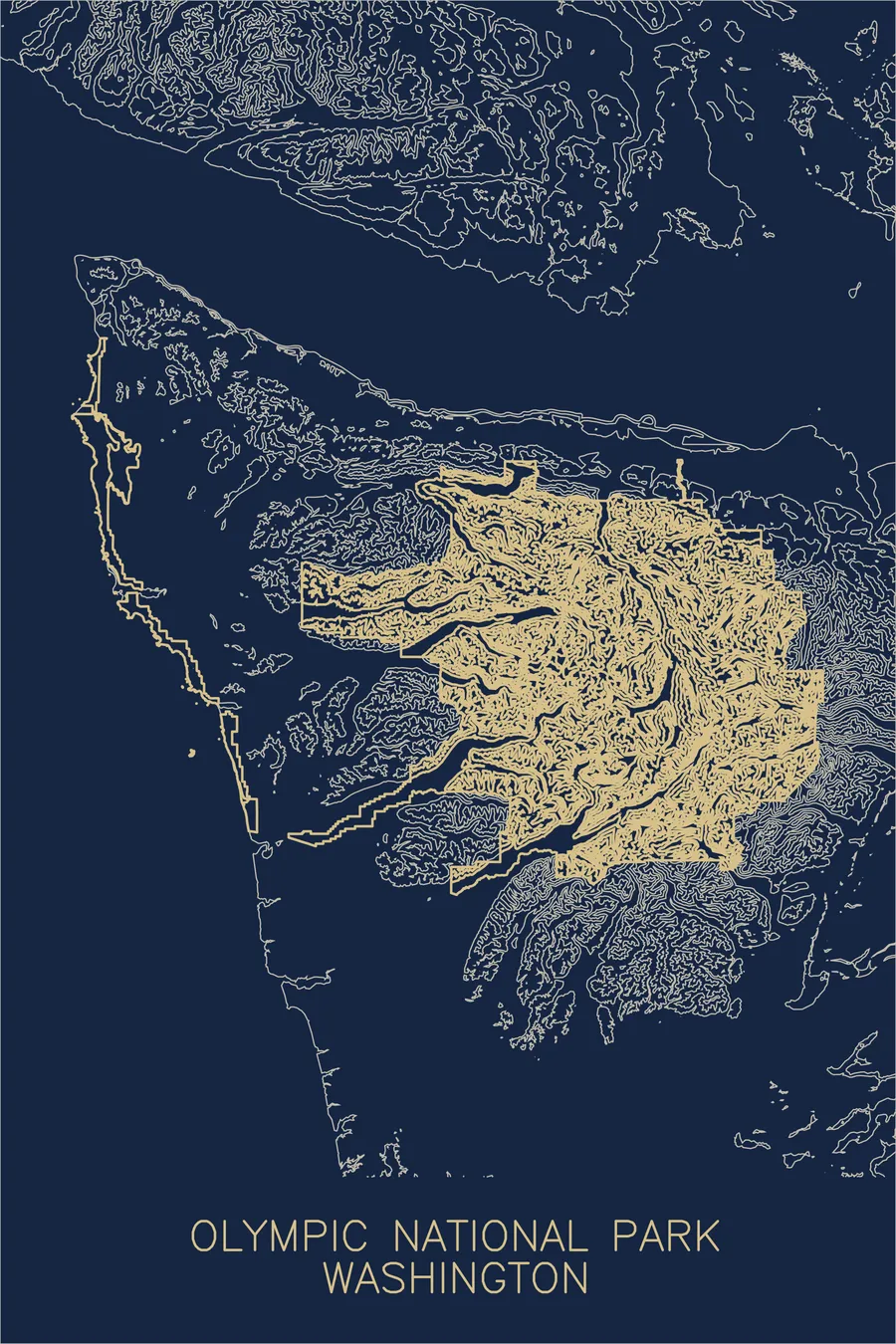 Olympic National Park, Navy colorway