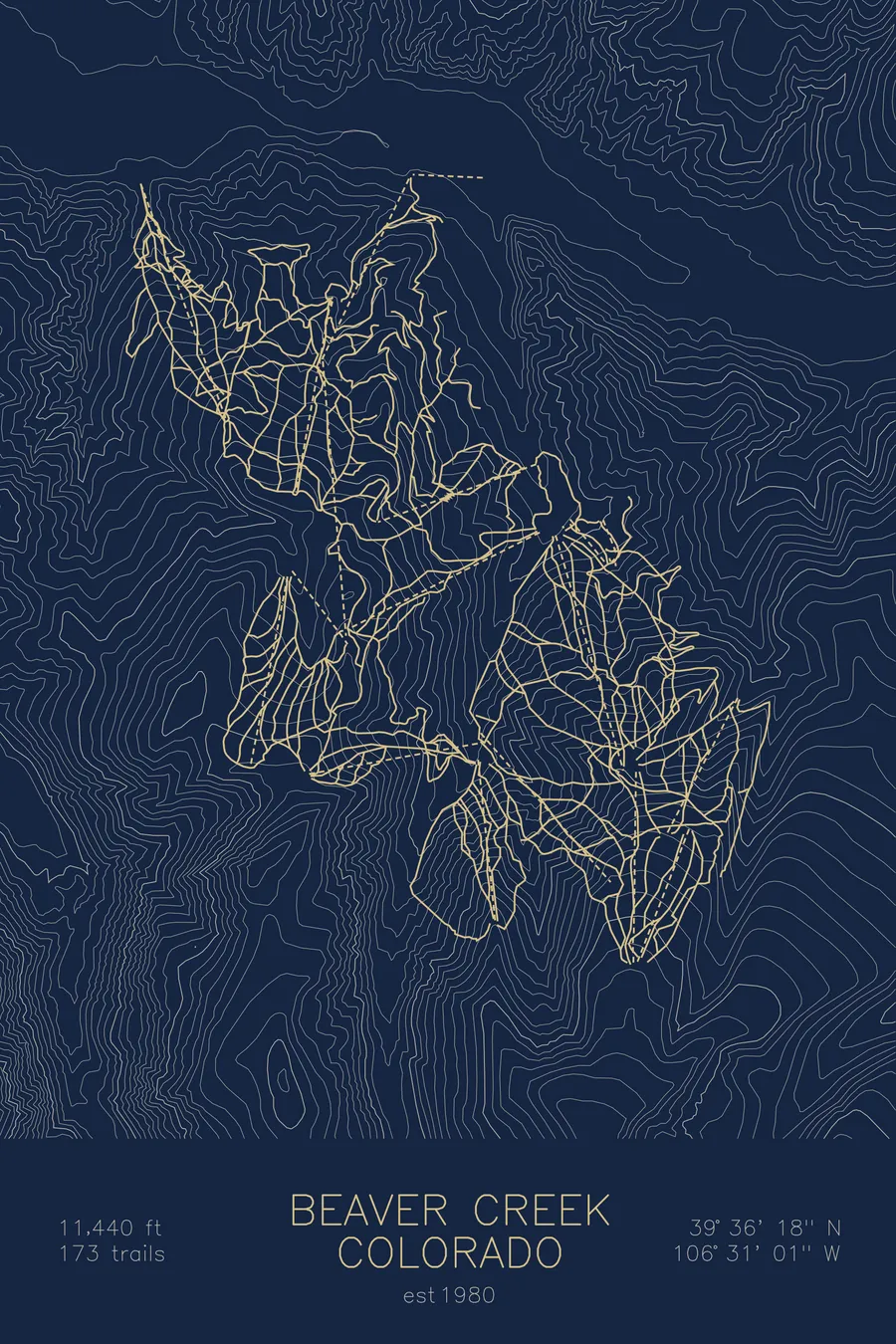 Beaver Creek, Navy colorway
