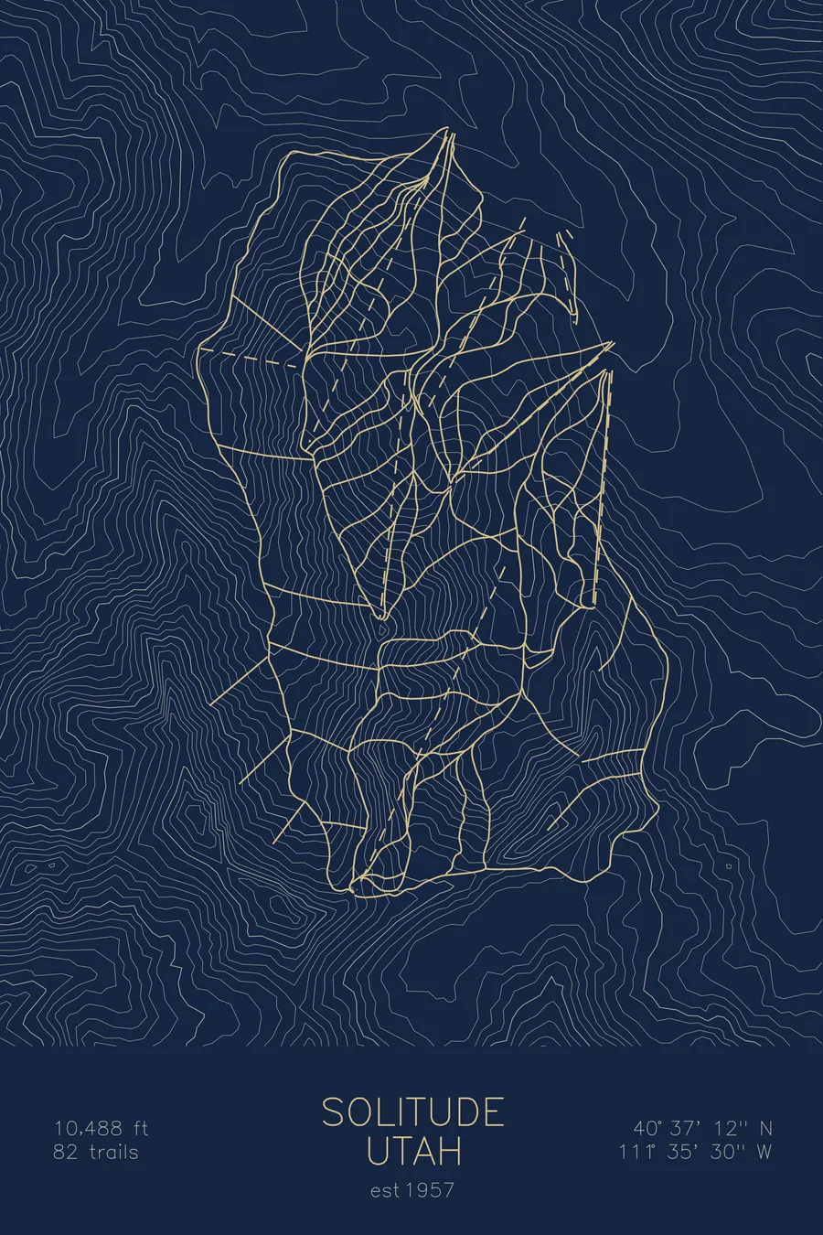 Solitude, Navy colorway