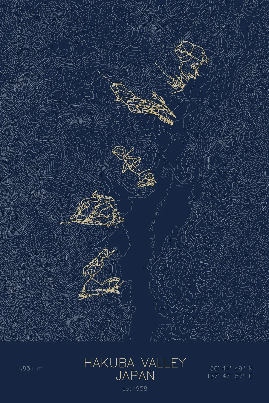 Hakuba Valley, Navy colorway