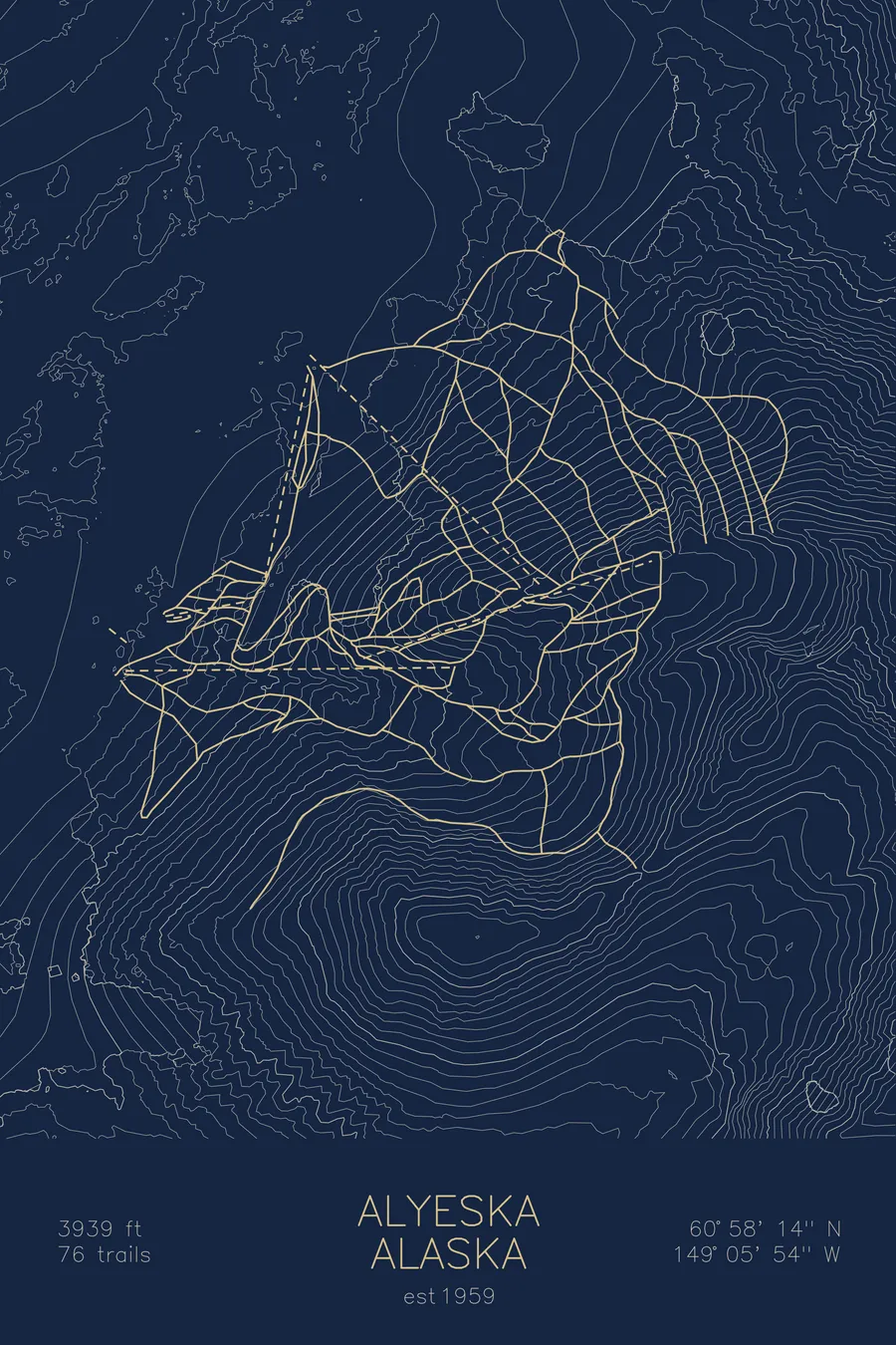 Alyeska, Navy colorway