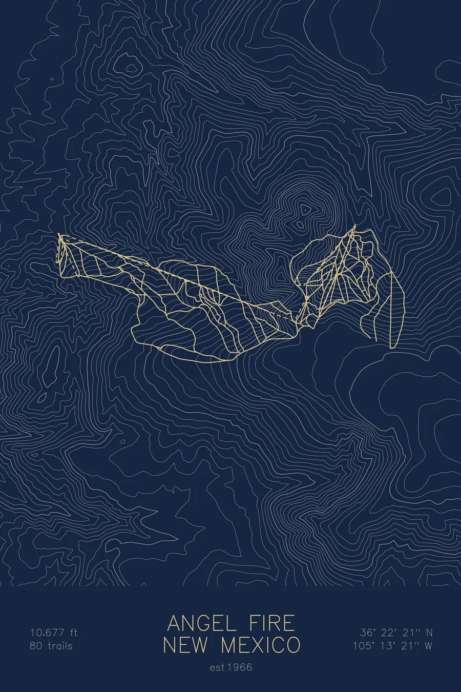 Angel Fire, Navy colorway
