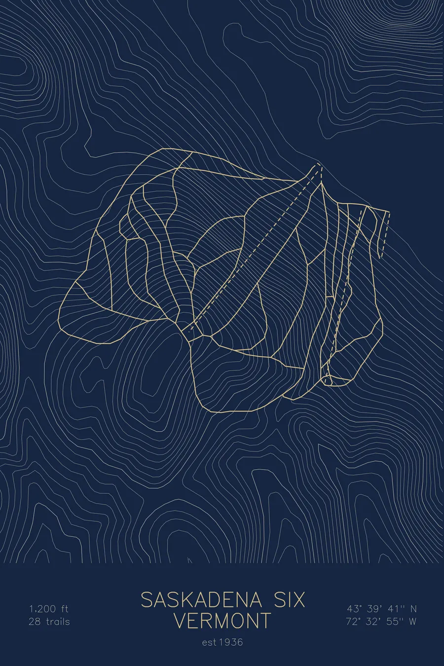 Saskadena Six, Navy colorway