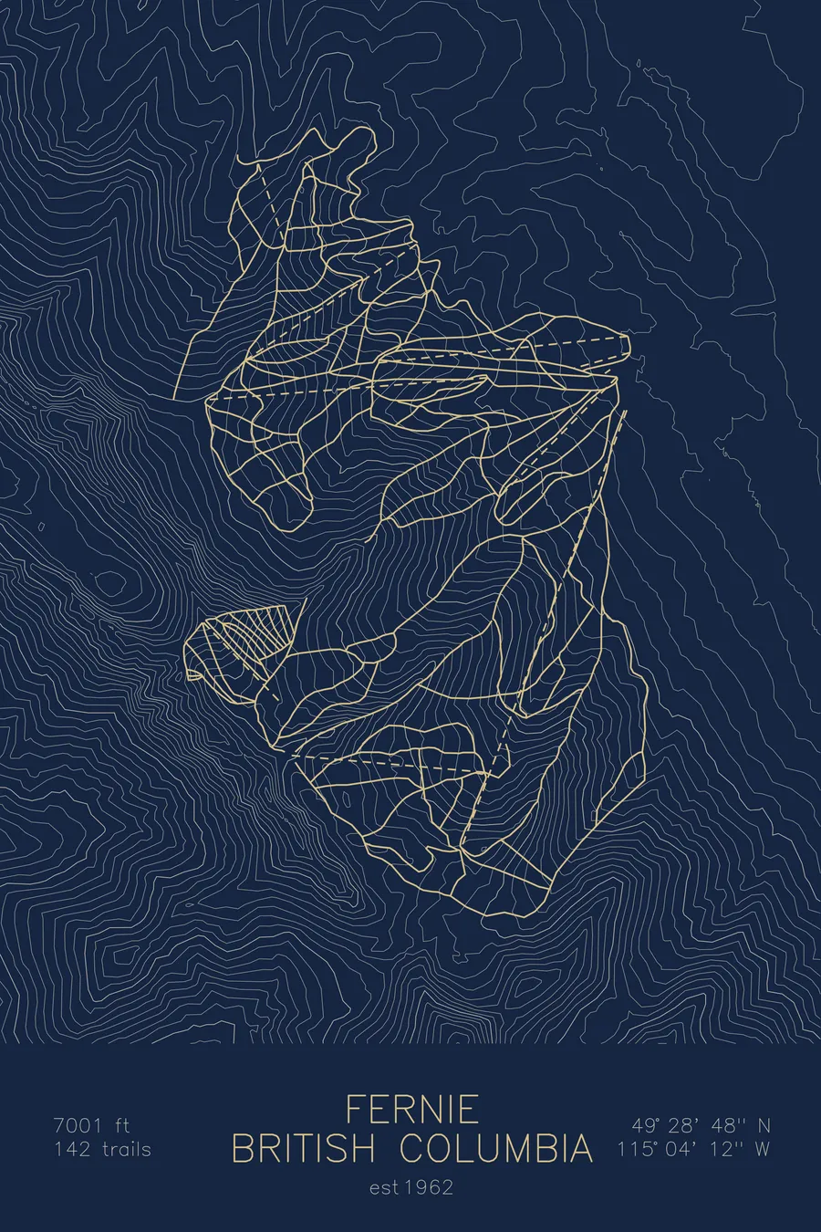 Fernie, Navy colorway