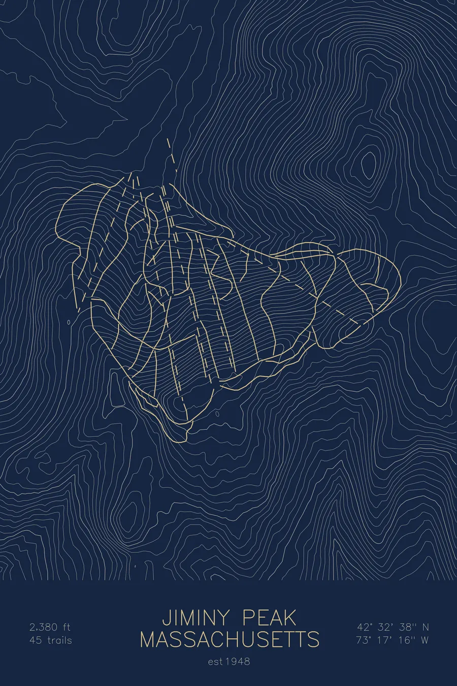 Jiminy Peak, Navy colorway