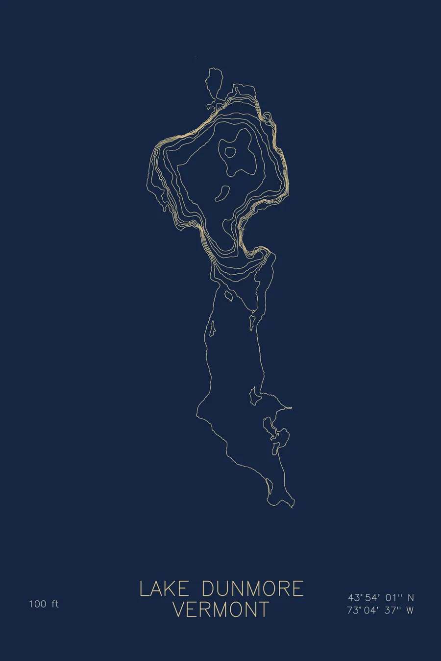 Lake Dunmore, Navy colorway