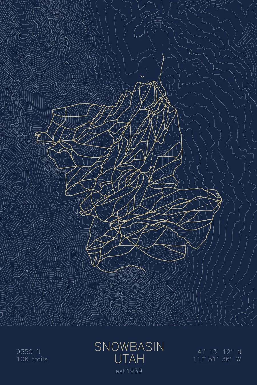 Snowbasin, Navy colorway