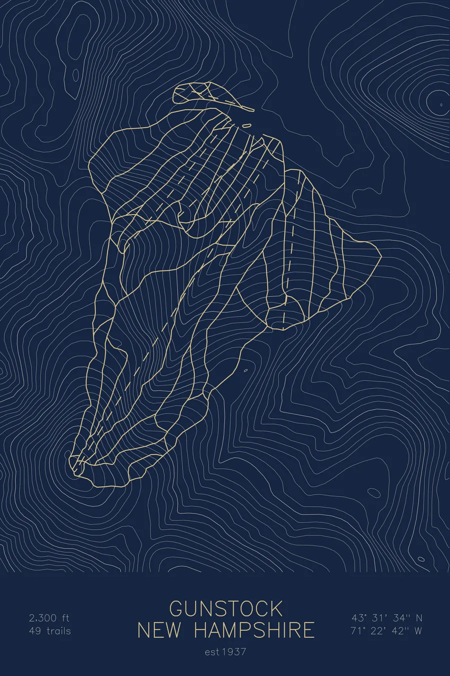 Gunstock, Navy colorway