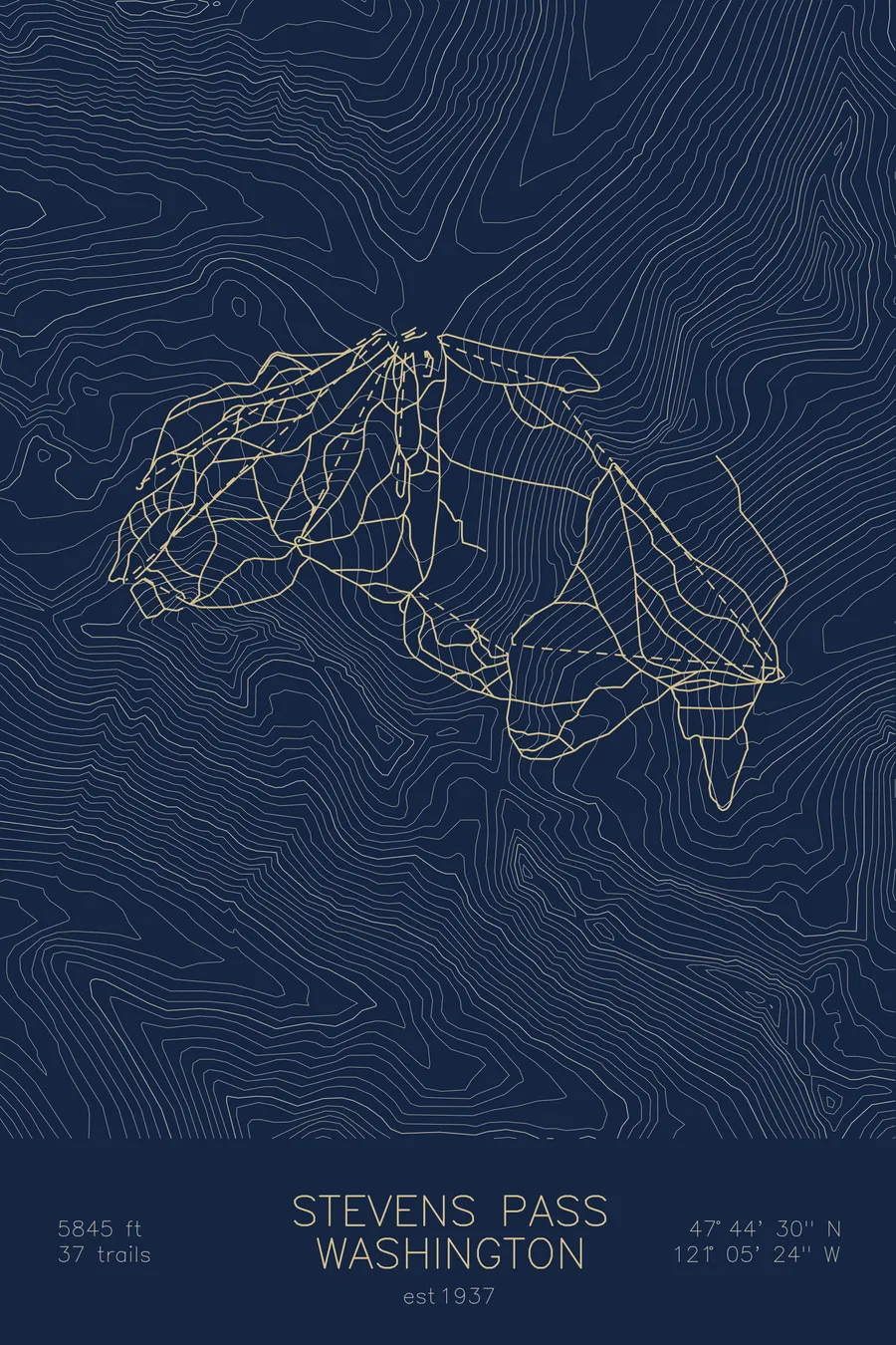 Stevens Pass, Navy colorway