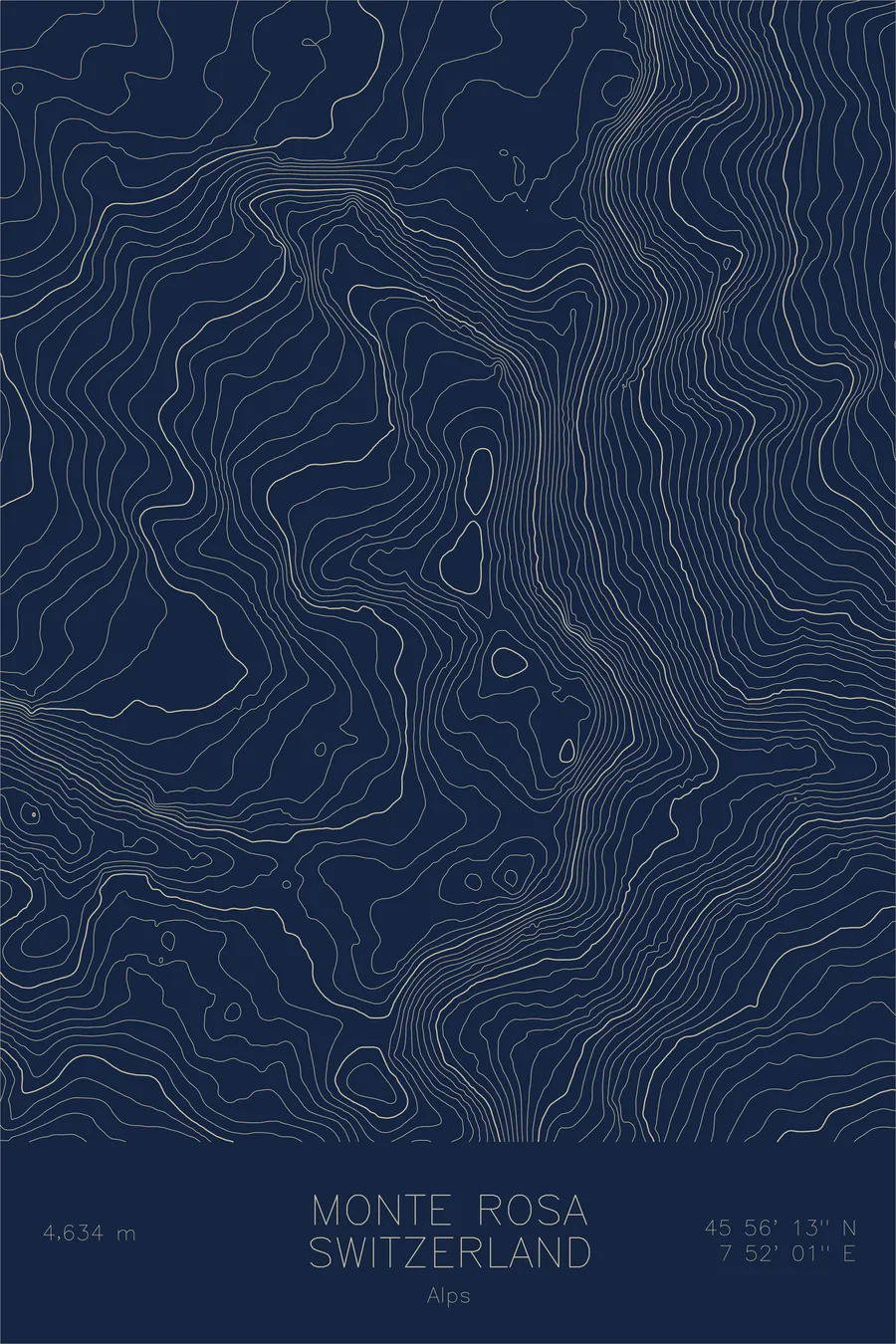 Monte Rosa, Navy colorway