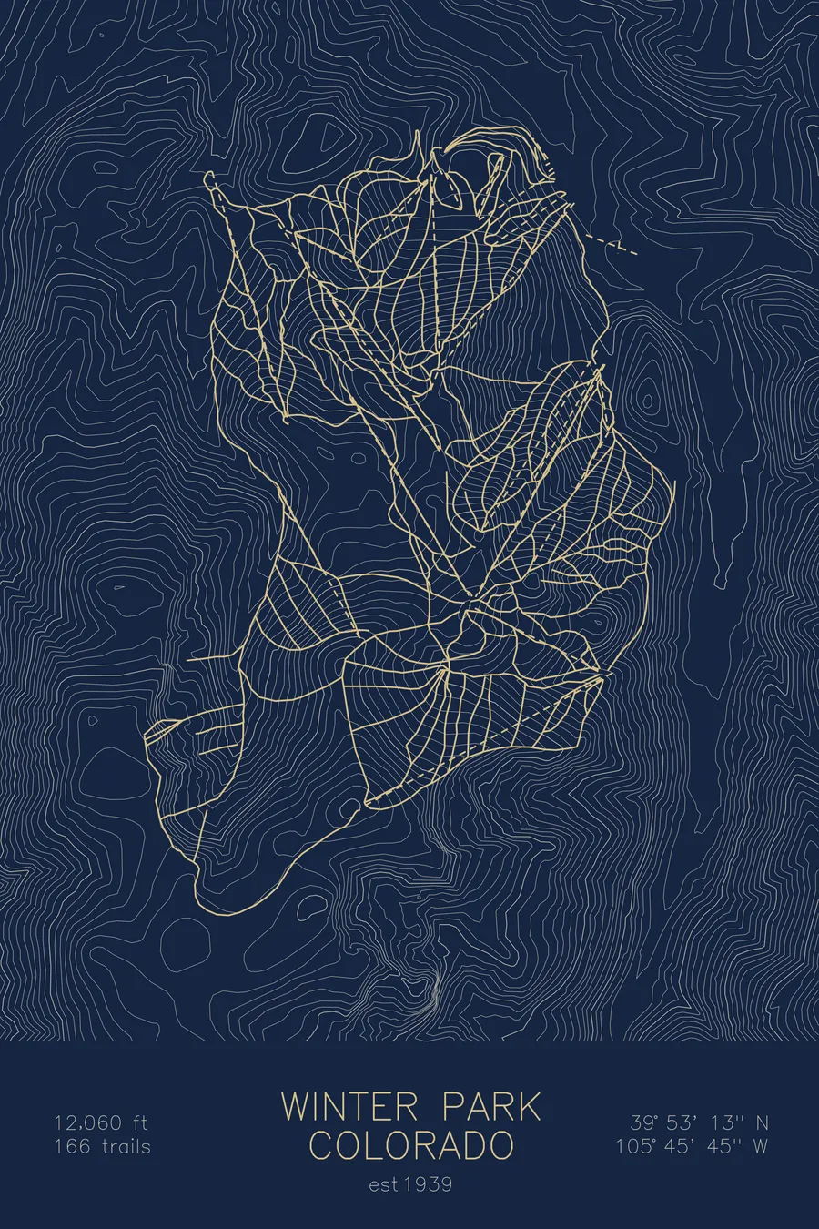 Winter Park, Navy colorway