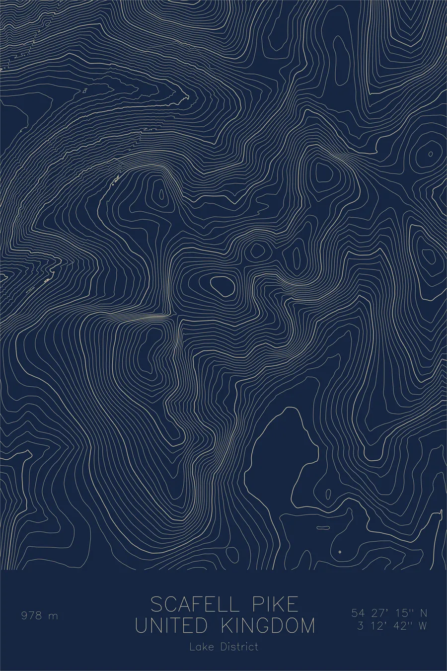 Scafell Pike, Navy colorway
