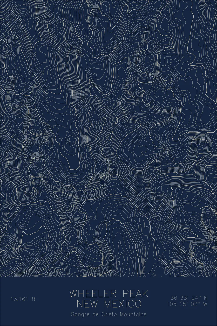 Wheeler Peak, Navy colorway