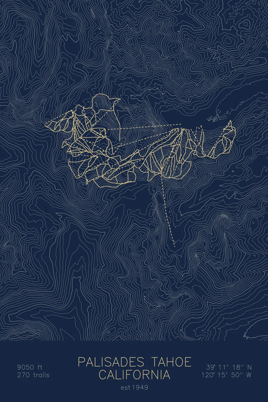 Palisades Tahoe, Navy colorway