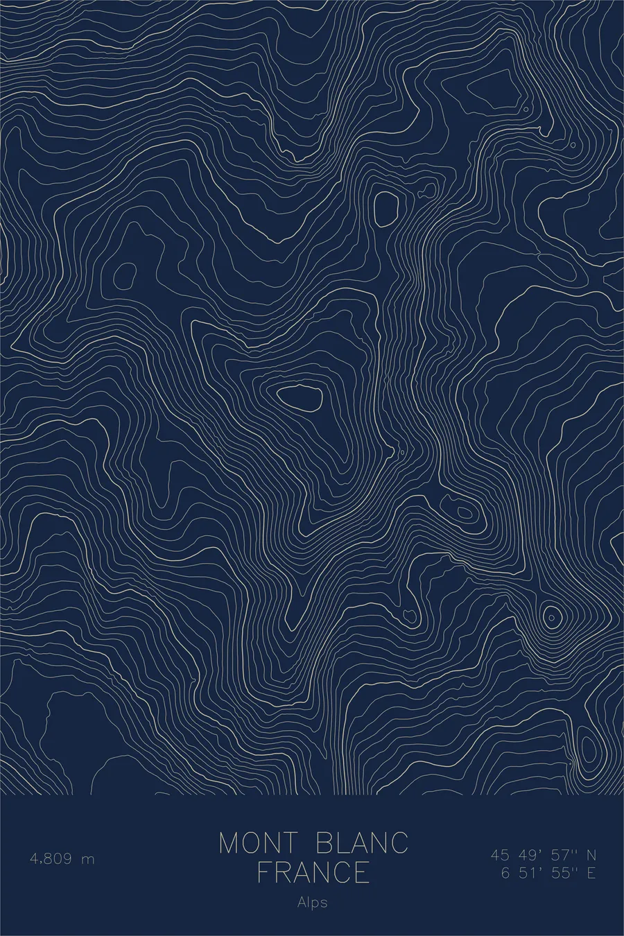 Mont Blanc, Navy colorway