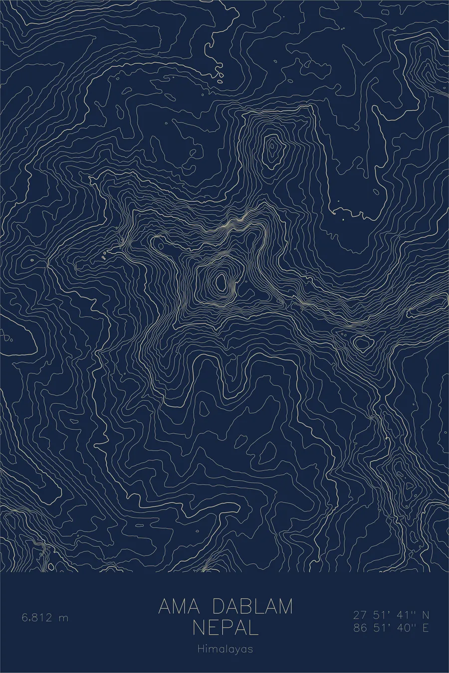 Ama Dablam, Navy colorway
