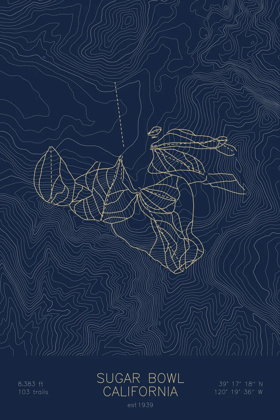 Sugar Bowl, Navy colorway