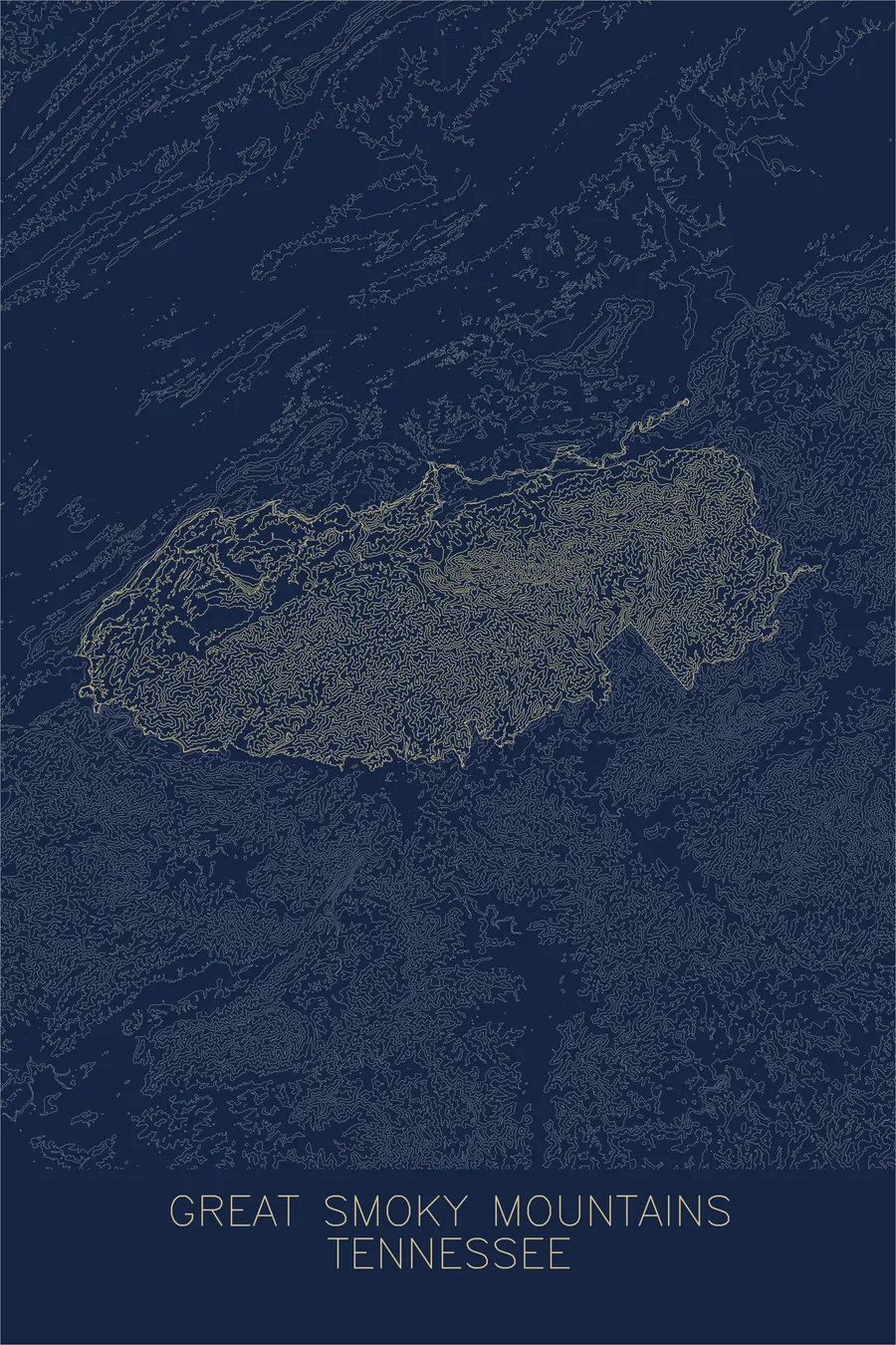 Great Smoky Mountains National Park, Navy colorway