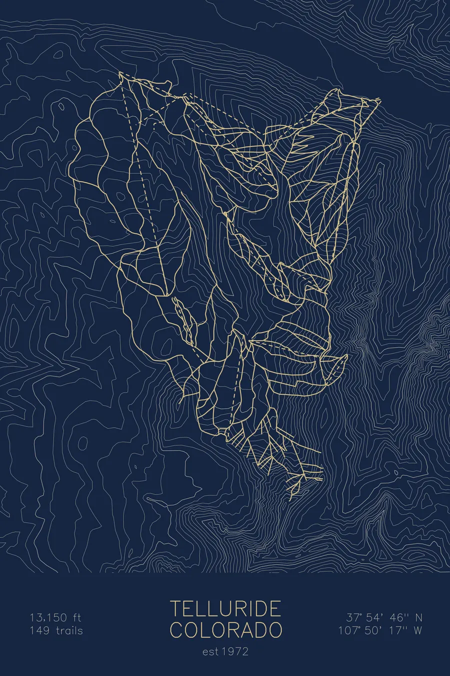 Telluride, Navy colorway