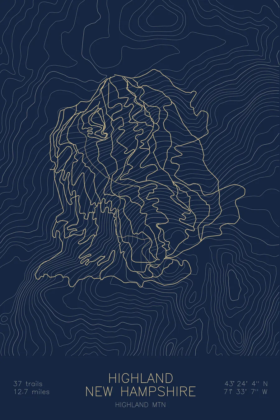 Highland, Navy colorway
