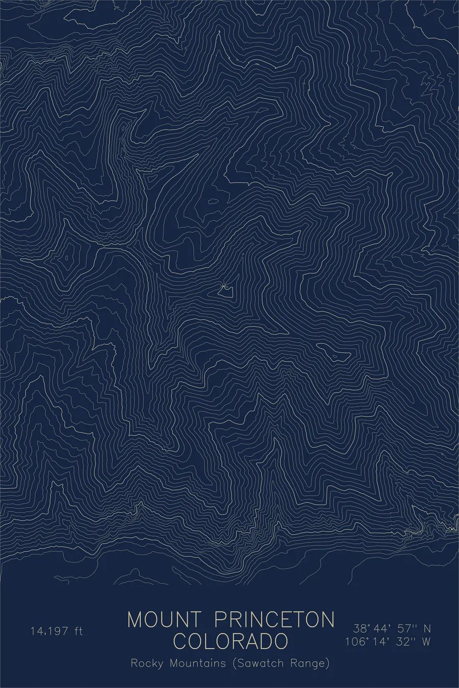 Mount Princeton, Navy colorway