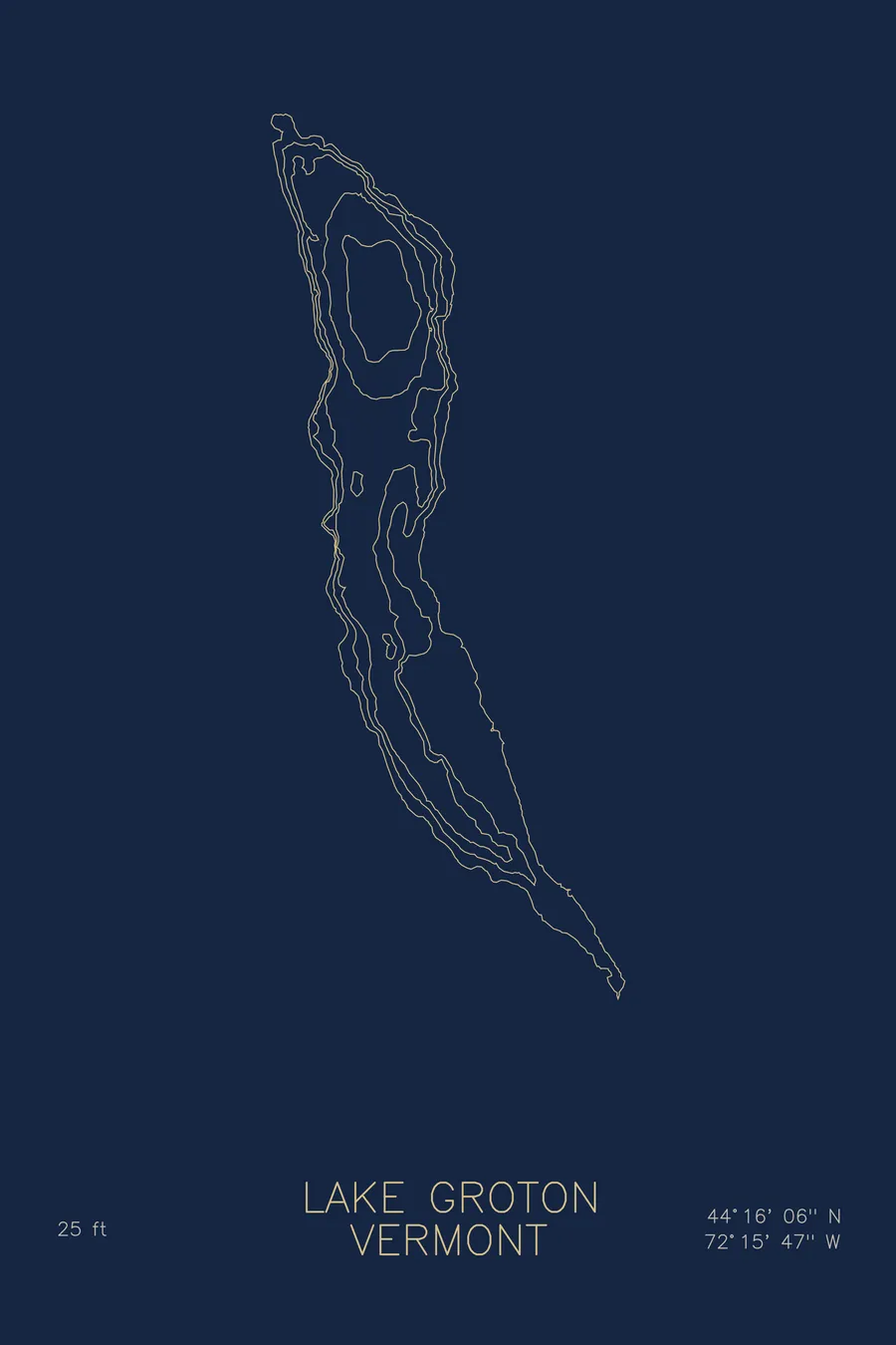 Lake Groton, Navy colorway