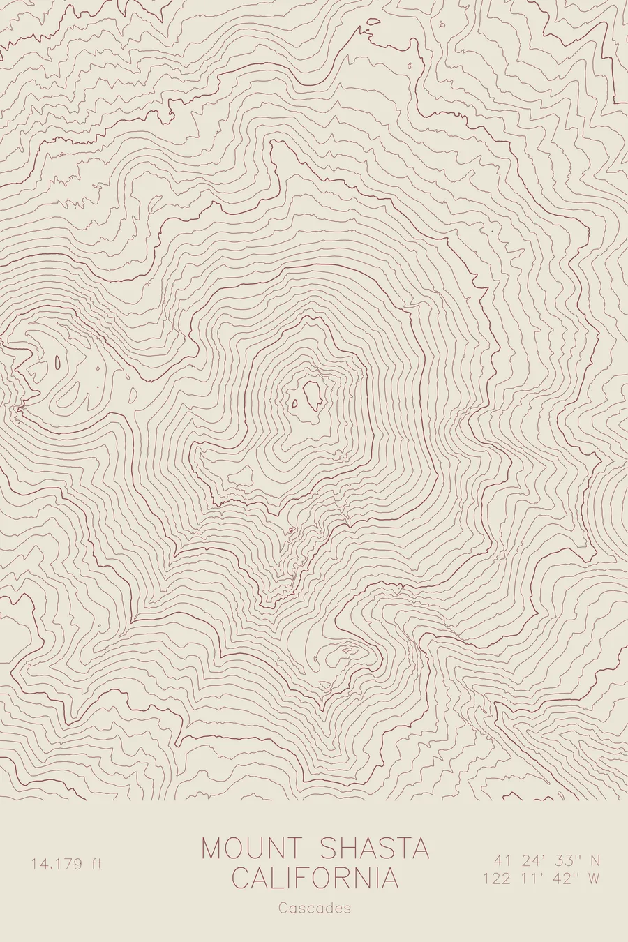 Mount Shasta, Tan colorway