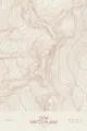 Pen-plotted topographic map of Dom, Switzerland in bronze ink on cream paper