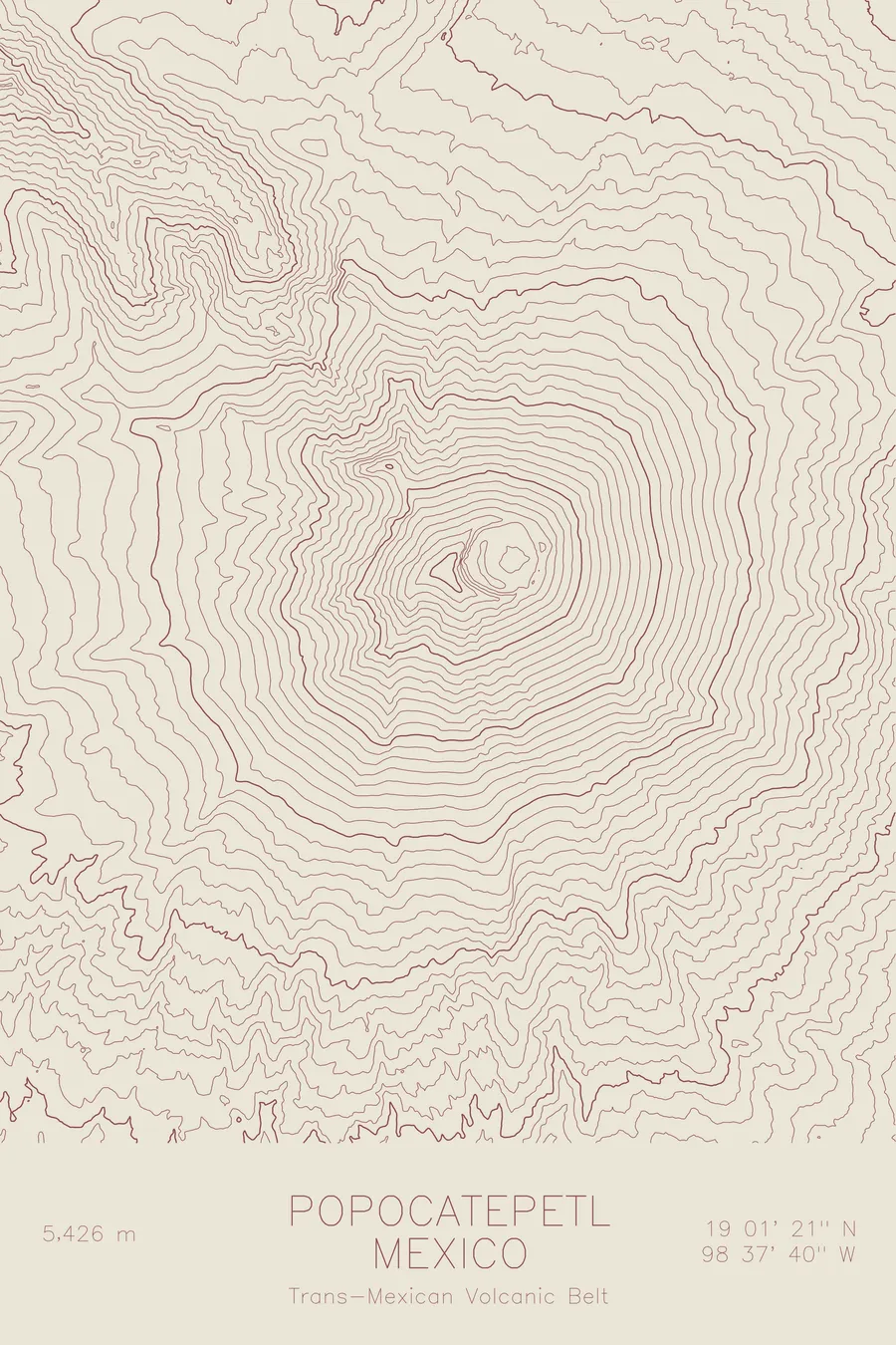Popocatepetl, Tan colorway