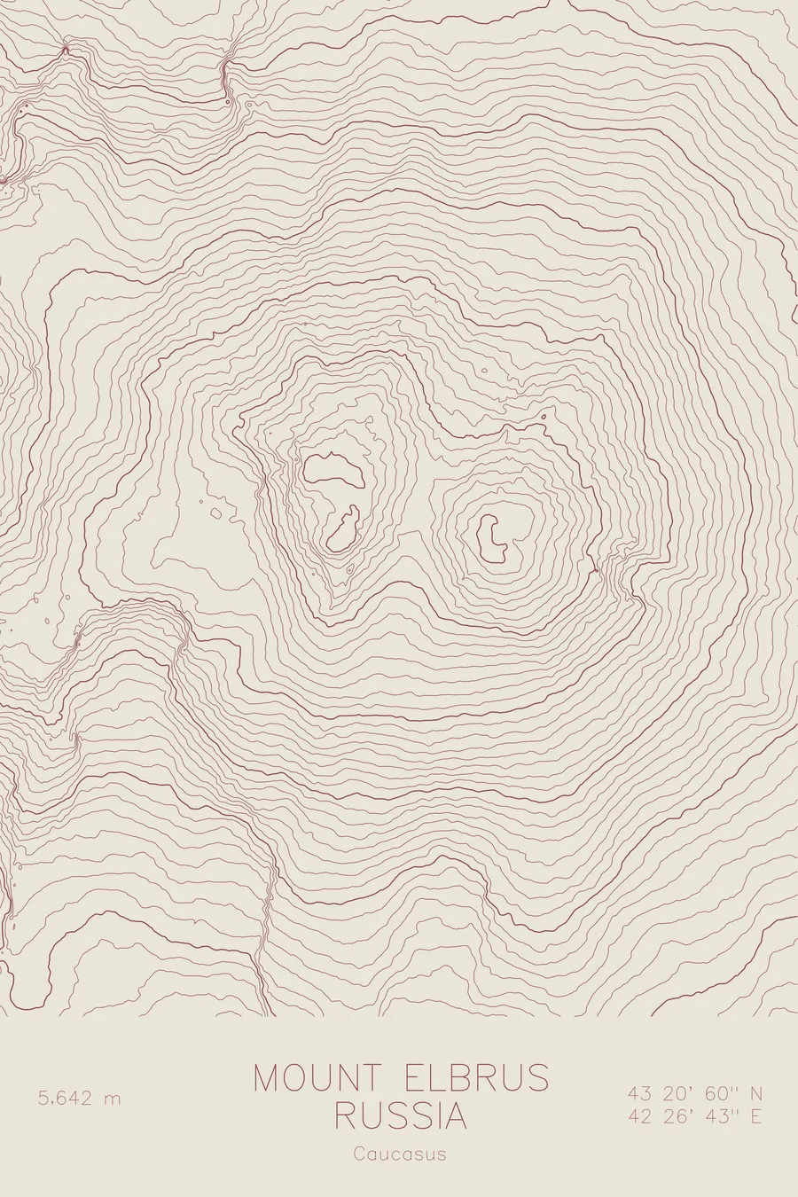 Mount Elbrus, Tan colorway