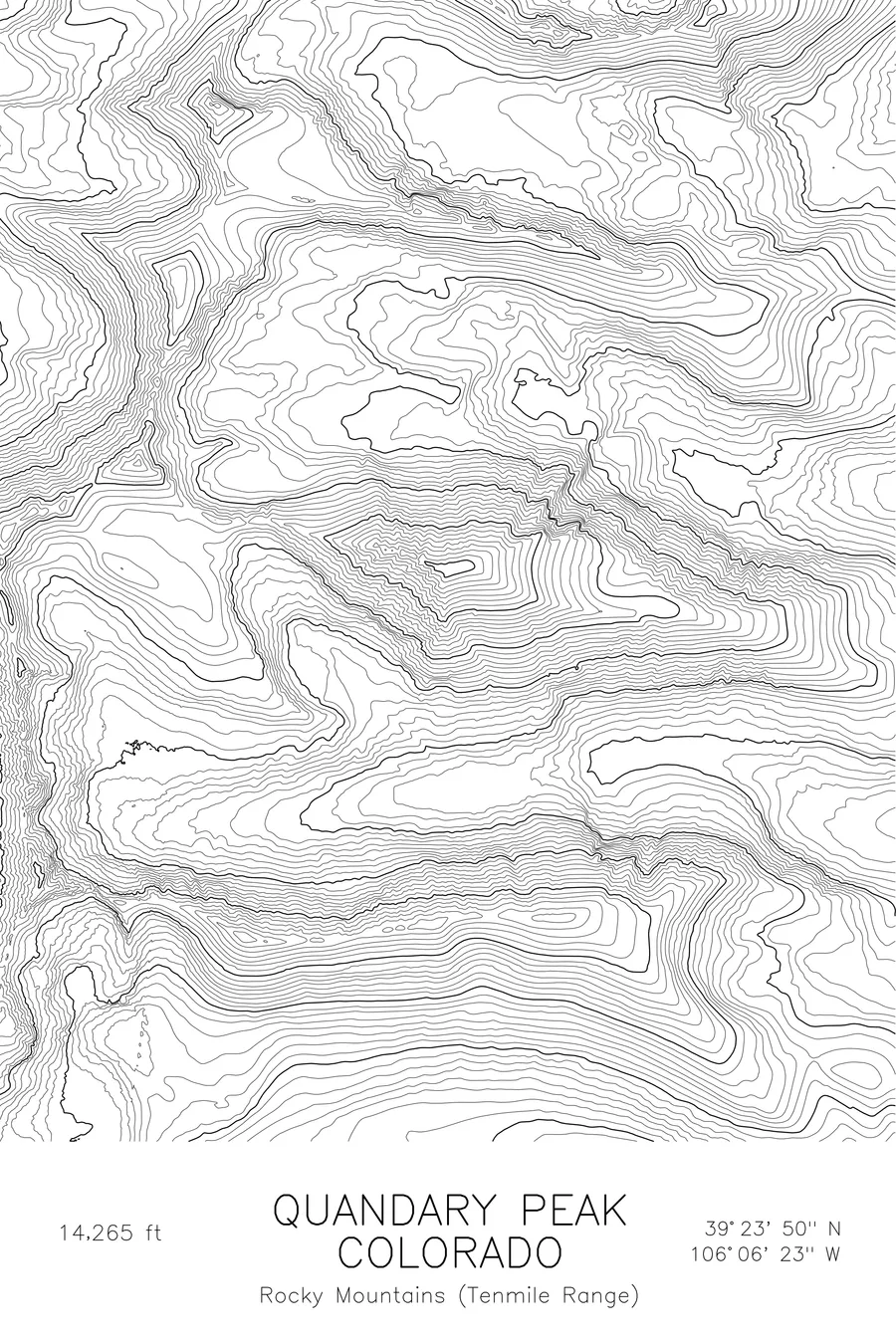 Quandary Peak, White colorway
