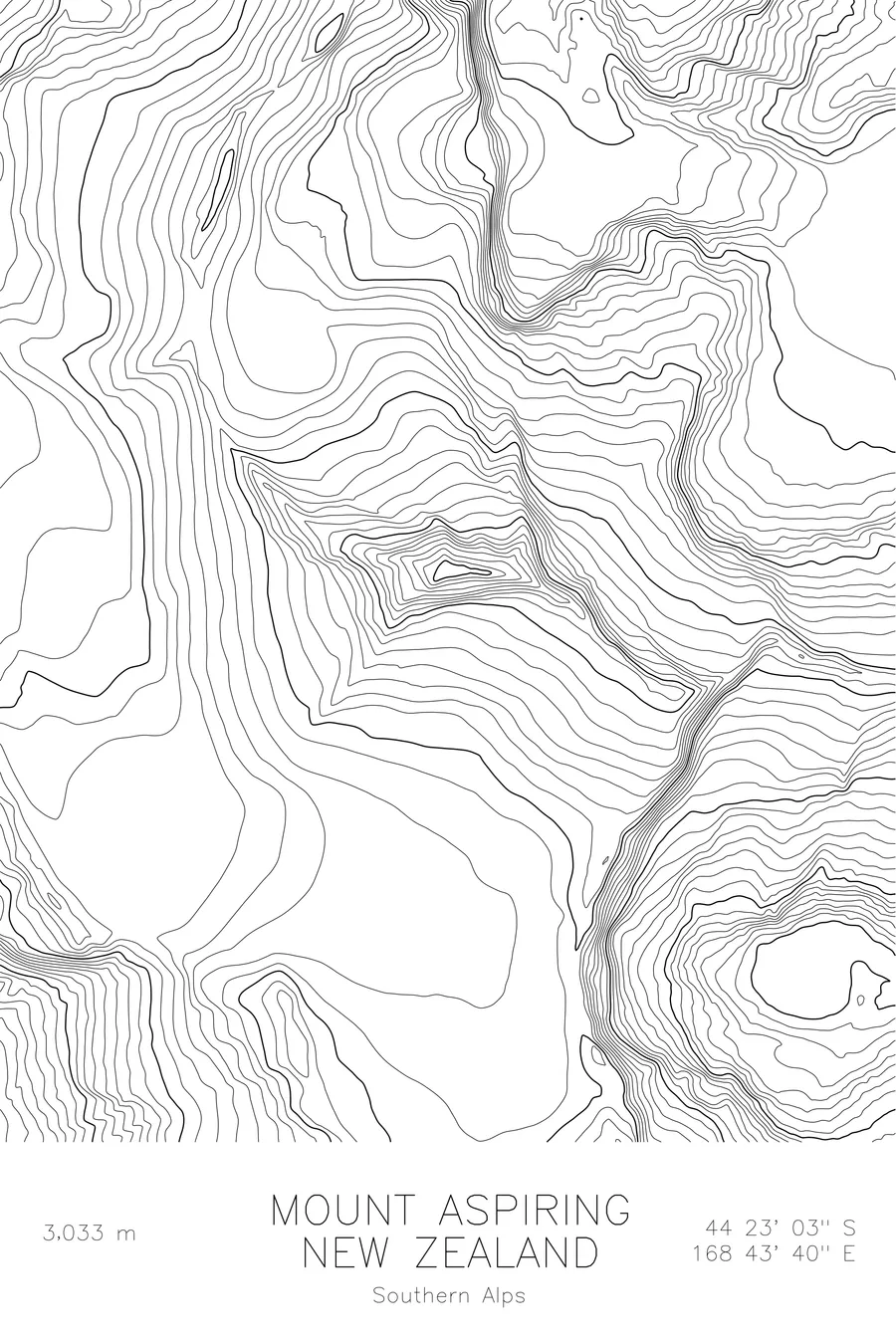 Mount Aspiring, White colorway