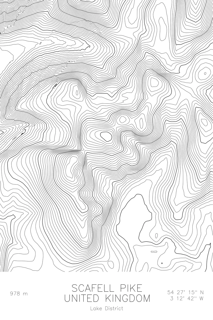 Scafell Pike, White colorway
